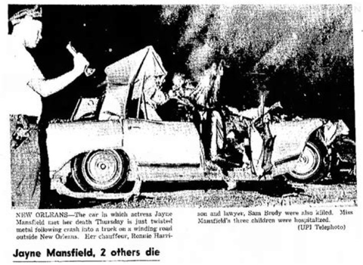 
Jayne Mansfield Obituary, What was Jayne Mansfield Cause of Death? 