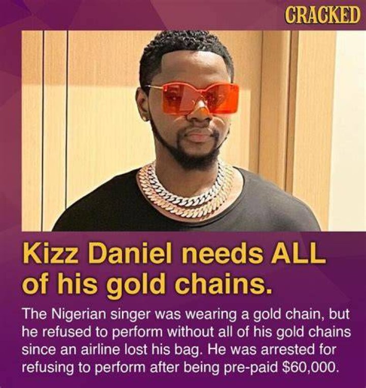 
Kizz Daniel Allegedly Refused To Perform Because Of Gold Chain- Promoter Reveals 