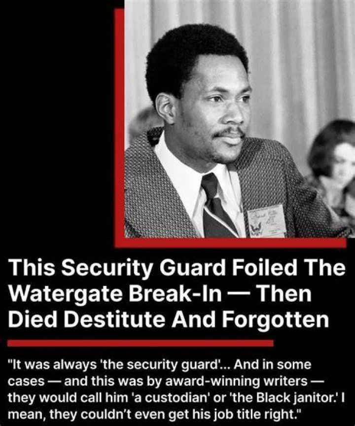 What Happened To Frank Wills After Watergate? Security Guard Cause Of Death