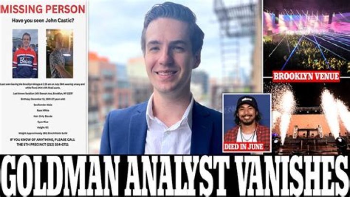 Who is John Castic? Goldman Sachs analyst goes missing after attending Zeds Dead concert at The Brooklyn Mirage