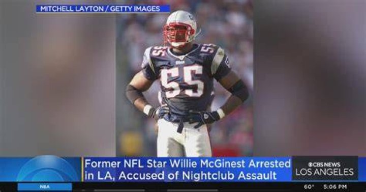 Willie Mcginest Nightclub Fight News: NFL Player Arrested For Alleged Assault